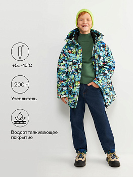 20330130006 Куртка детская Josh зеленый