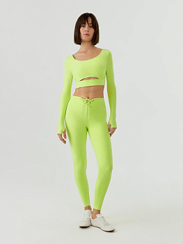 10204450005 Лосины жен. Lordee лайм