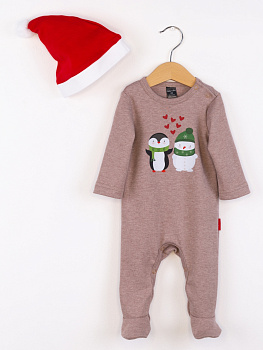 КД563/5-И Комплект детский (печать/бежевый меланж)