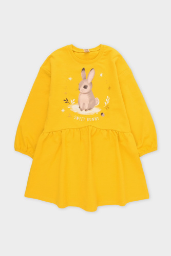 КП 5852_горчица Платье