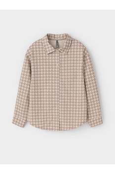 КП 302559_бежевый, гусиная лапка Жакет