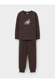 К 1621_темно-коричневый 0912 Н048 Пижама