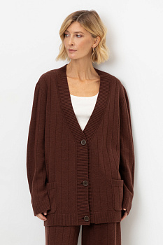 ЕВ 30166_ш_тирамису Кардиган