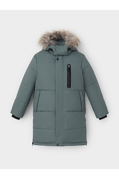 ВК 36110_2 ГР_темно-зеленый Пальто