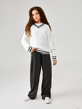 20240160045 Брюки детские для девочек Mindy серый