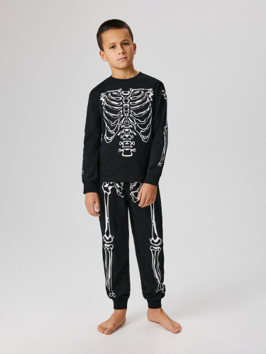 20134280024 Пижама детская для мальчиков Billi черный