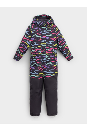 ВК 60127_н_4 УЗГ_графит, цветная зебра Комбинезон