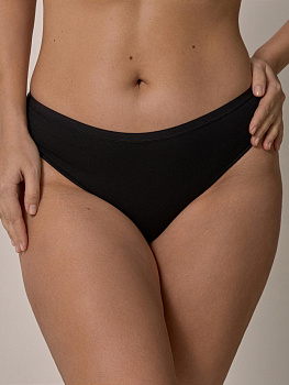 31204121974 Трусы стринг женские в наборе из 3 шт. Tricky черный