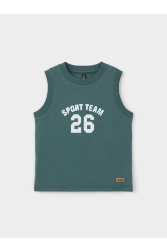 КР 302947_темно-зеленый 5410 к674 Майка