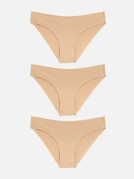 31204122102 Трусы женские в наборе из 3 шт. Edison бежевый