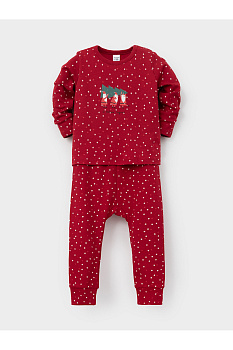 К 1662_красный 0533 Н150 Пижама