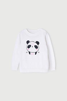 КВ 30115_х_светло-молочный Джемпер