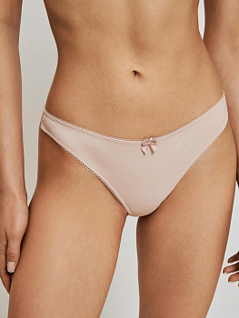 00000111066 Трусы стринг жен Vega бежевый