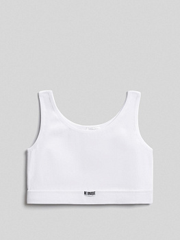 20214220099 Топ бельевой детский для девочек Olin белый