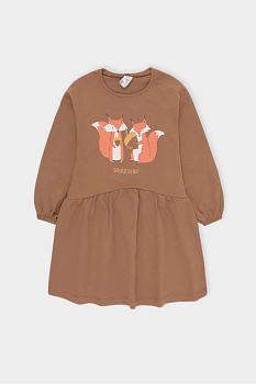 КП 5852_пряная корица Платье