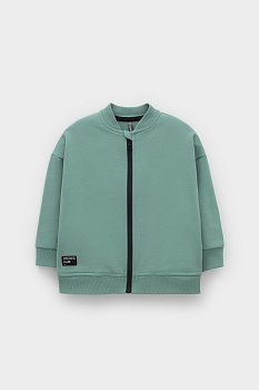 КР 302411_малахитово-зеленый к558 Жакет