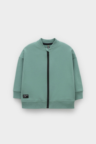 КР 302411_малахитово-зеленый к558 Жакет