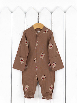 К332/10007-И(Н)(М) Комбинезон  (мишки на кофе)