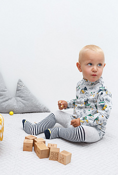 20154460005 Колготки детские Fokin серый