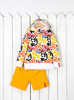 КД403/1-Ф(М) Комплект (граффити на белом/горчица)