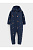 ФЛ 60009_н_4 ГР_темно-синий, зимние домики Комбинезон