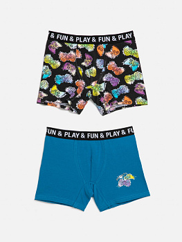 20134130010 Трусы детские для мальчиков в наборе из 2 шт. Kunashir цвет в ассортименте