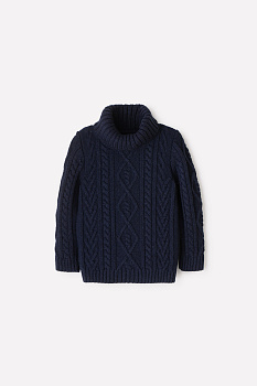 КВ 30122_ш_темно-синий Джемпер