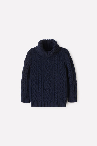 КВ 30122_ш_темно-синий Джемпер