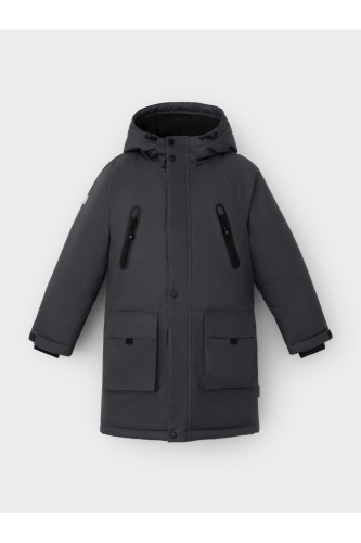 ВК 36112_1 ГР_темно-серый Пальто