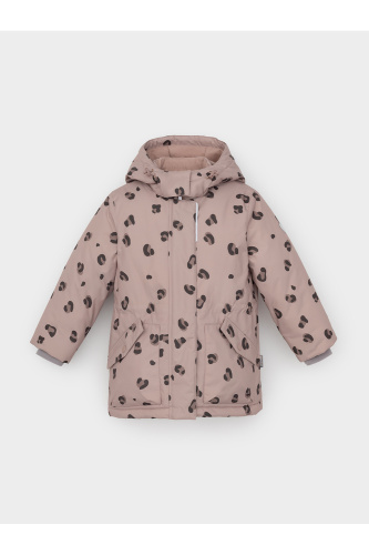 ВК 38120_н_2 ГР_кофе с молоком, леопард Куртка