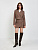 10200180609 Юбка жен. Emocion_skirt кофейный