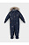 ВК 60116_н_18 Ал_глубокий синий, горы и путешествия Комбинезон