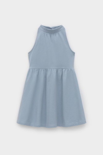 КР 5930_пыльно-синий к557 Платье