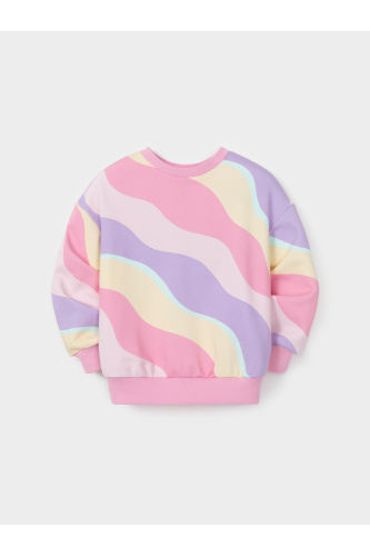 КР 303014_разноцветные полоски к719 Джемпер